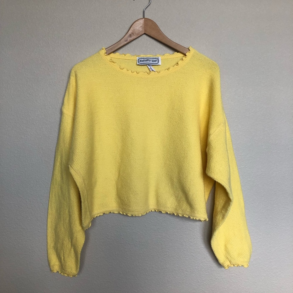 Vintage Cropped Sweater